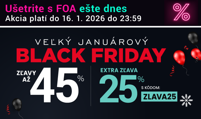 Zľavy až 45 % + naviac zľava 25 %