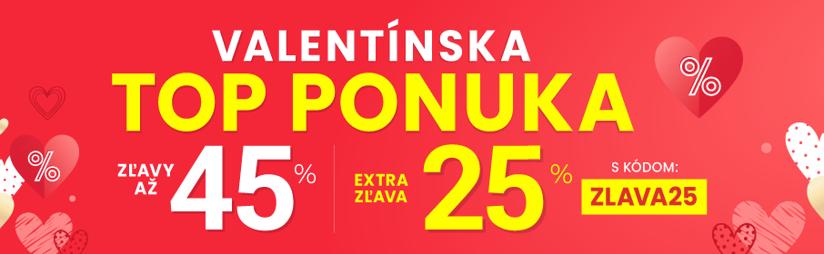 Zľavy až 45 % + naviac zľava 25 %