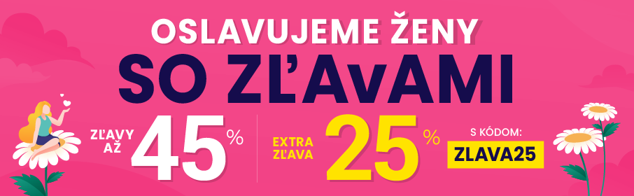 Zľavy až 45 % + naviac zľava 25 %