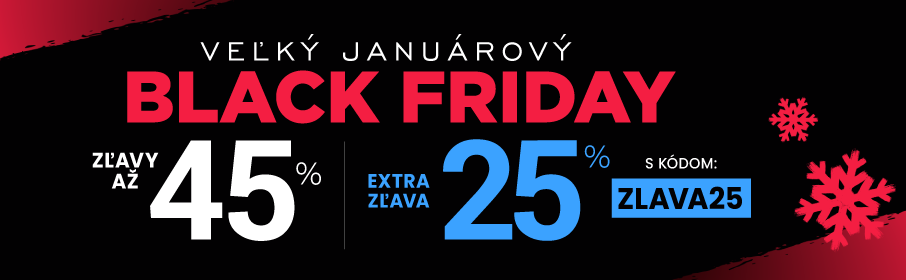 Zľavy až 45 % + naviac zľava 25 %