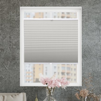 Roleta Plisé, s profilom Decor, Special, Sivá, P 8