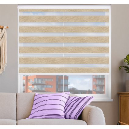 Roleta Deň a noc, v MAXI kazete, STANDARD Piesok, A 022