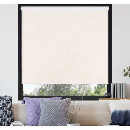 Roleta Látková, v MAXI kazete, BASIC, Krémová, LS 101