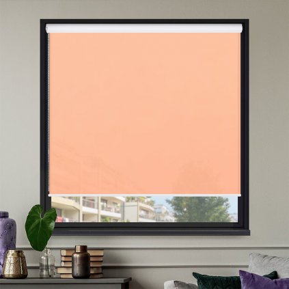 Roleta Látková, v MAXI kazete, STANDARD, Broskyňová, LE 142