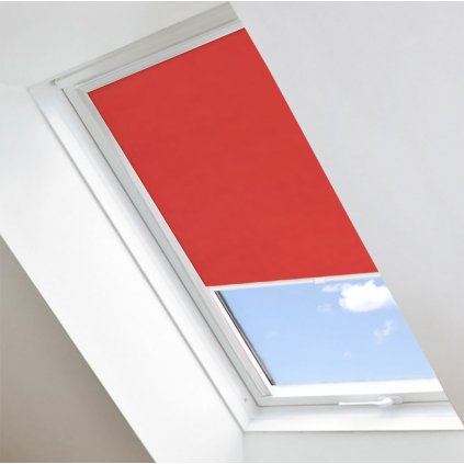 Roleta Látková na strešné okná Velux, BASIC, Tehlová, LT 115
