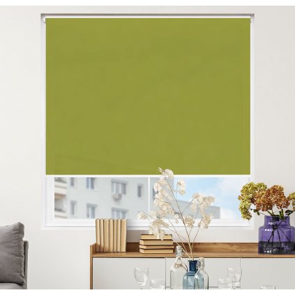 Roleta Látková, v POLO kazete, BASIC, Olivová, LT 122