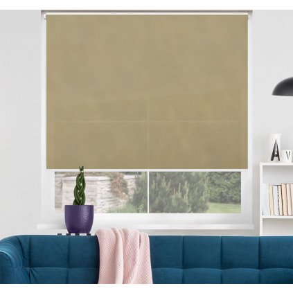 Roleta Látková, v POLO kazete, STANDARD, Khaki, LA 632