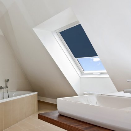 Roleta Termo na strešné okná Velux, STANDARD, Námornická modrá, T 022