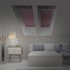 Roleta Plisé na strešné okná, s profilom Decor, Nepriehľadná, Ružová, P 10792P