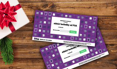 Dárkový poukaz na stínicí techniku