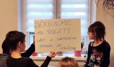 Dětský domov Staňkov má rolety od FOA