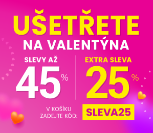Slevy až 45 % + navíc 25 %