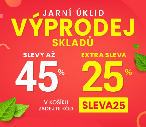 Slevy až 45 % + navíc 25 %
