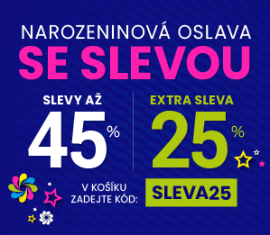 Slevy až 45 % + navíc 25 %