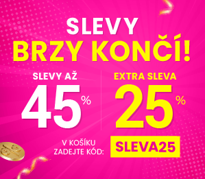 Slevy až 45 % + navíc 25 %