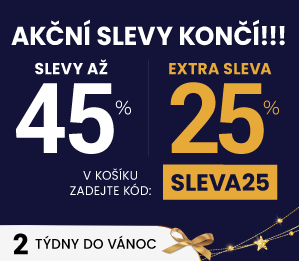 Slevy až 45 % + navíc 25 %