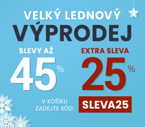 Slevy až 45 % + navíc 25 %