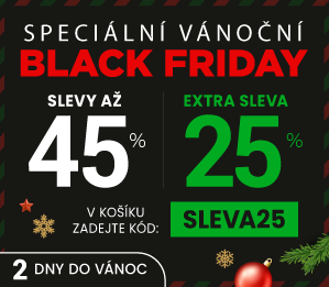 Slevy až 45 % + navíc 25 %