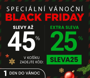 Slevy až 45 % + navíc 25 %