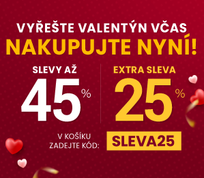 Slevy až 45 % + navíc 25 %