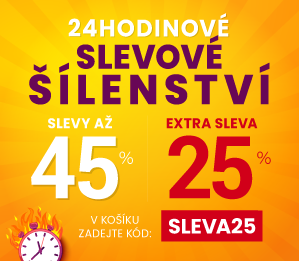 Slevy až 45 % + navíc 25 %