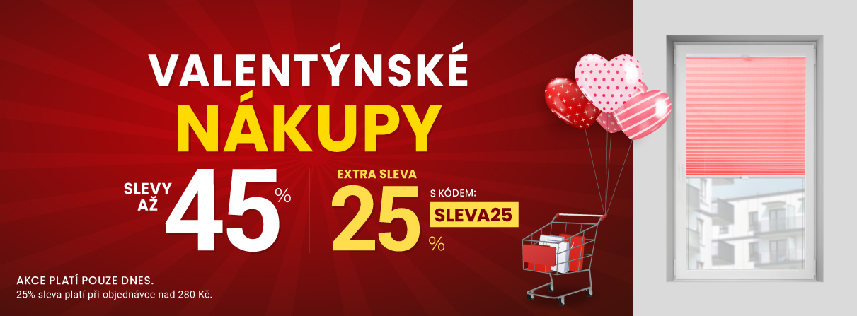 Slevy až 45 % + navíc 25 %