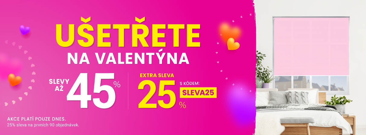 Slevy až 45 % + navíc 25 %
