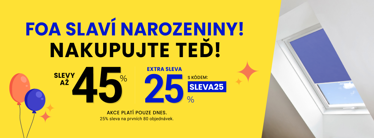 Sleva 45 % + navíc 25 %