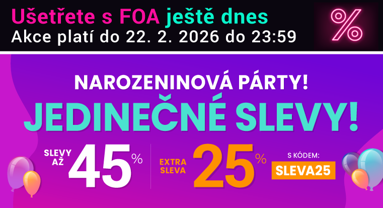 Slevy až 45 % + navíc 25 %