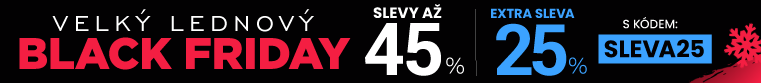 Slevy až 45 % + navíc 25 %