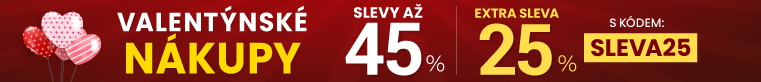 Slevy až 45 % + navíc 25 %