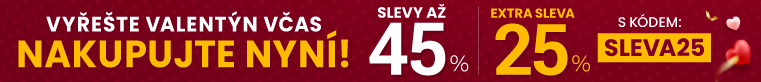 Slevy až 45 % + navíc 25 %
