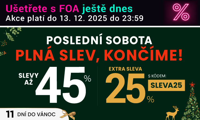 Zľavy až 45 % + naviac zľava 25 %