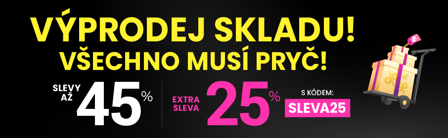 Slevy až 45 % + navíc 25 %