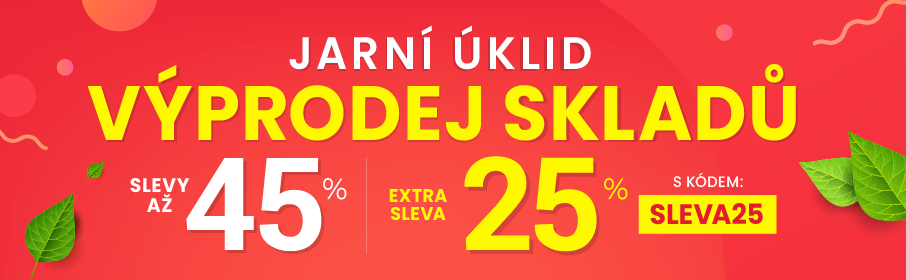 Slevy až 45 % + navíc 25 %