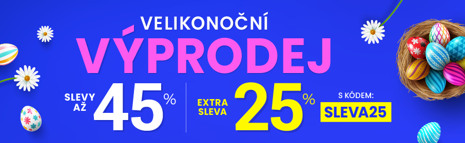 Slevy až 45 % + navíc 25 %