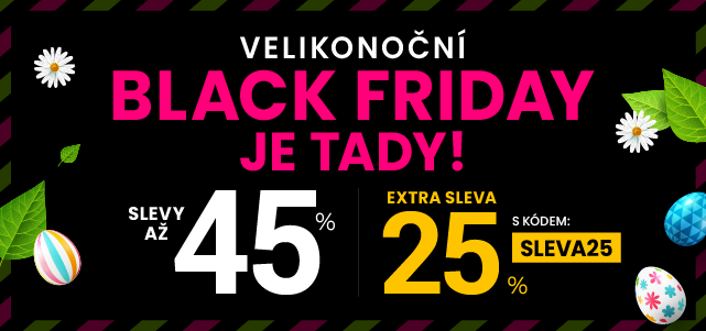 Slevy až 45 % + navíc 25 %