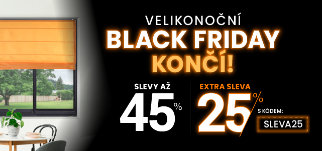 Slevy až 45 % + navíc 25 %