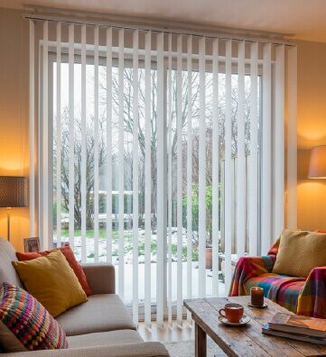 Vizualizace - vertikální žaluzie