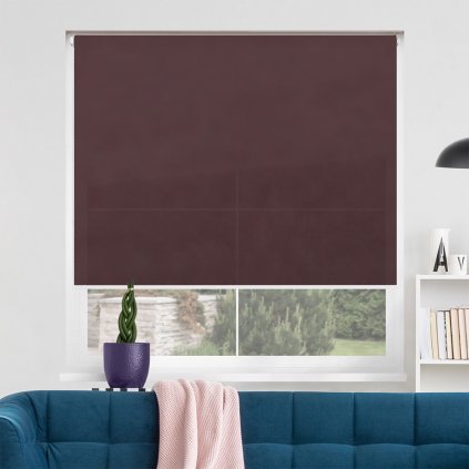 Roleta Látková, STANDARD, Hořká čokoláda, LA 635