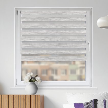 Roleta Den a noc, STANDARD, Přírodní šedý mramor, AA 103n detail (1)