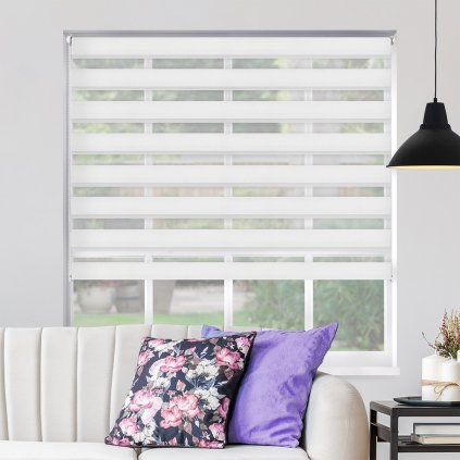 Roleta Den a noc, BASIC, Bílá, A 001e detail web