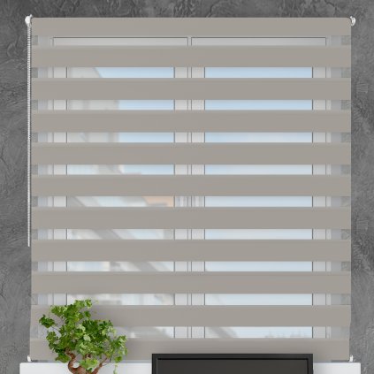 Roleta Den a noc, BASIC, šedá skála, A 021e