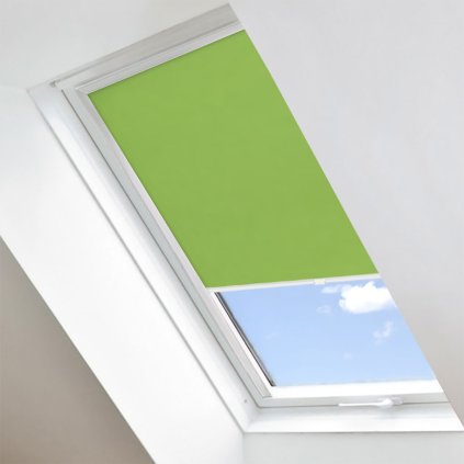 Roleta Látková na střešní okna Velux, BASIC, Citronová tráva, LT 121 detail