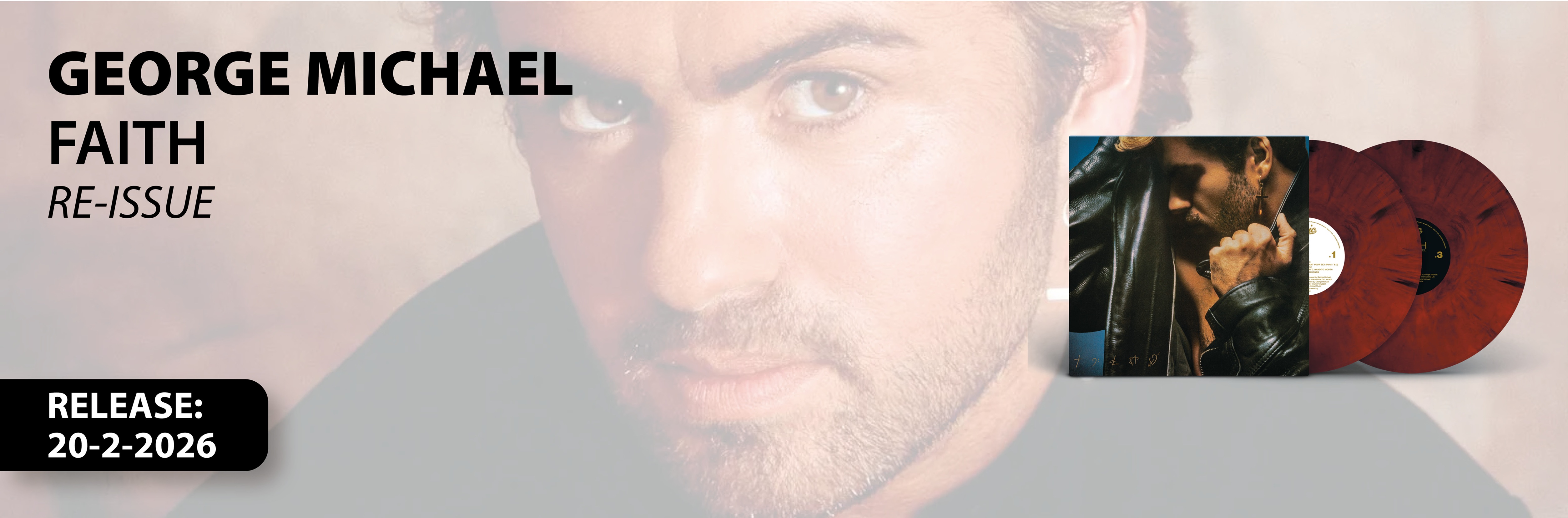 George Michael - Faith re-issue 2LP
