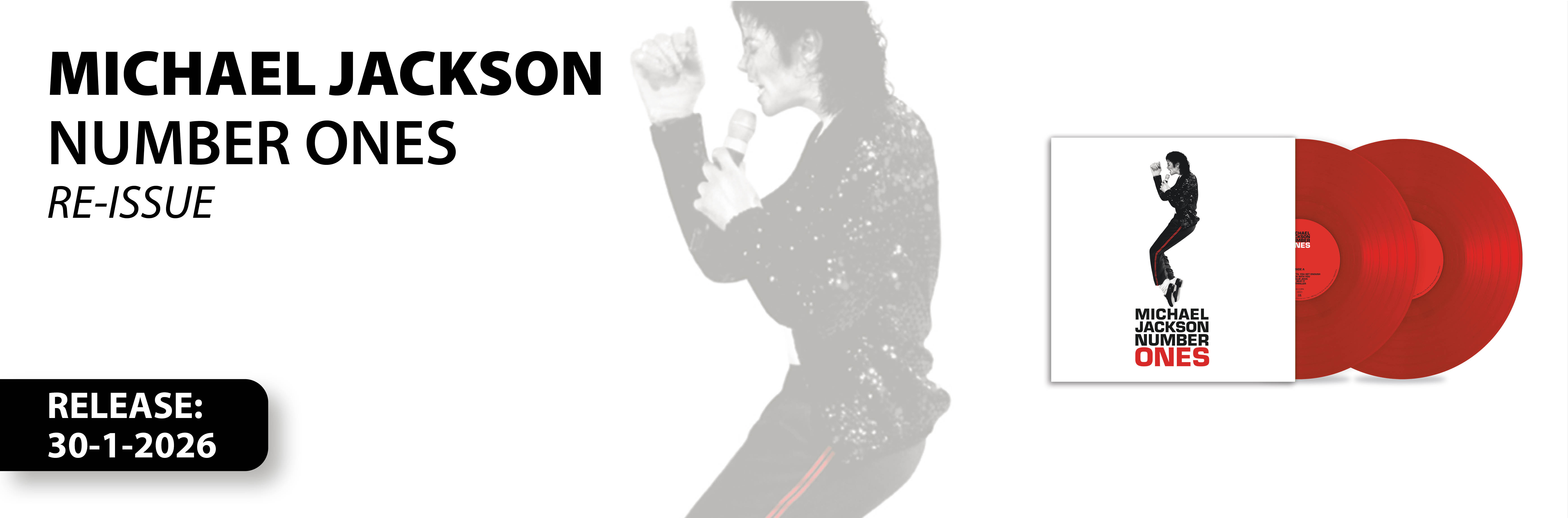 Michael Jackson - Number ones, re-issue, 2LP