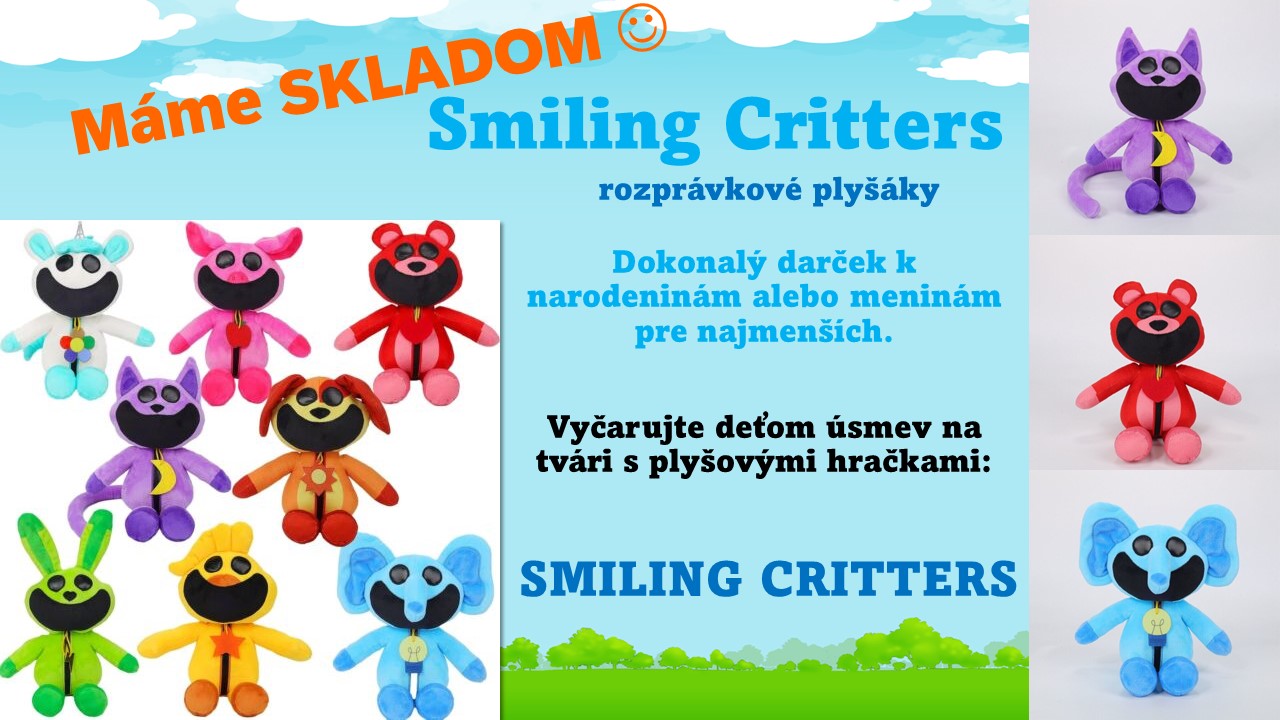 Smiling Critters Plyšáci