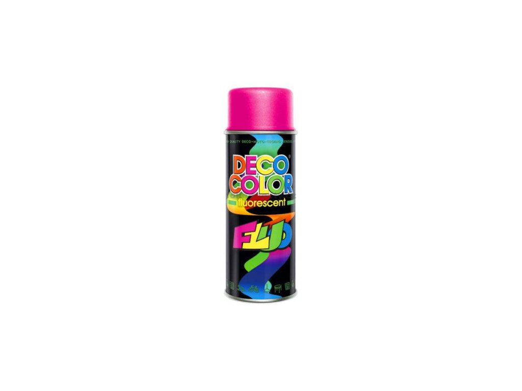 DecoColor, sprej FLUORESCENT, odstín růžový, 400 ml