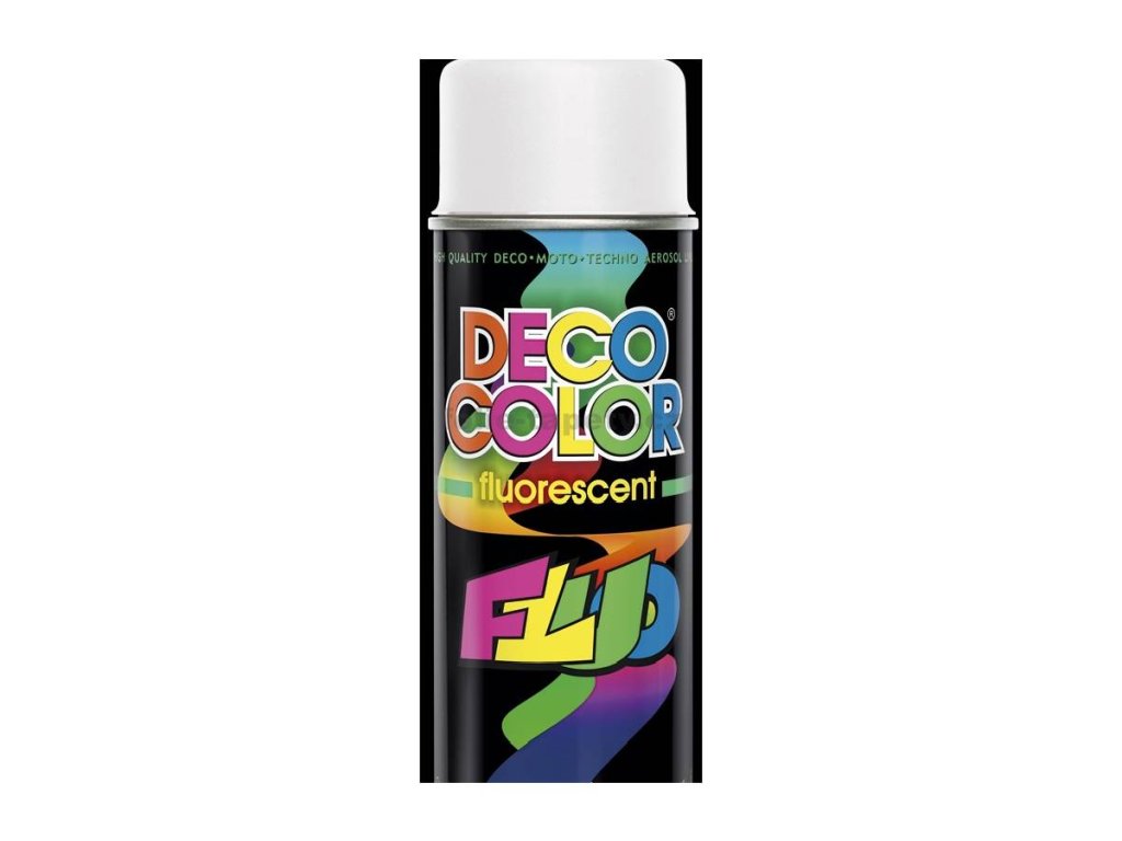 DecoColor, sprej FLUORESCENT, odstín bílý, 400 ml