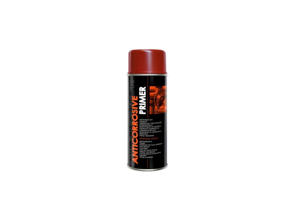 DecoColor, barva ve spreji,barva základní, ANTICORROSIVE PRIMER, RAL 3009, 400 ml, červený
